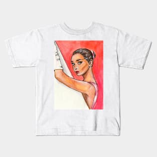 Audrey Hepburn Kids T-Shirt